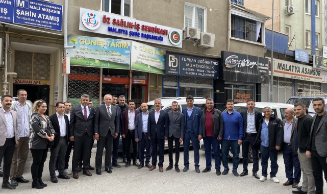 Milletvekili Kahtalı, Öz Sağlık-İş Sendikası'nı Ziyaret Etti