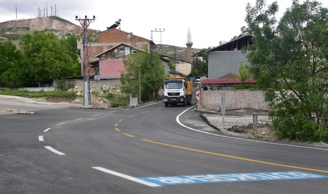 Orduzu’da Altyapısı Tamamlanan Bölgeler Asfaltlandı
