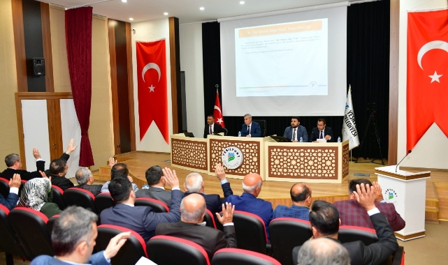 Yeşilyurt Belediye Meclisi Mayıs Ayı Toplantısını Yaptı