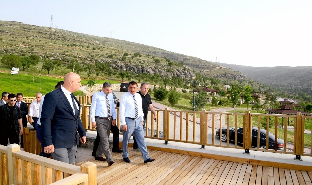 Başkan Gürkan ve Vali Şahin, Beydağı Tabiat Parkında İncelemelerde Bulundu