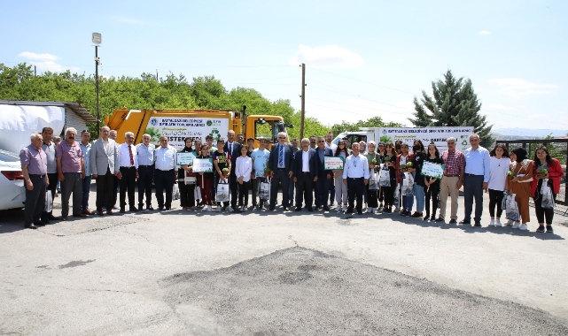 Battalgazi’deki İlk Atık Getirme Merkezi Hizmete Açıldı