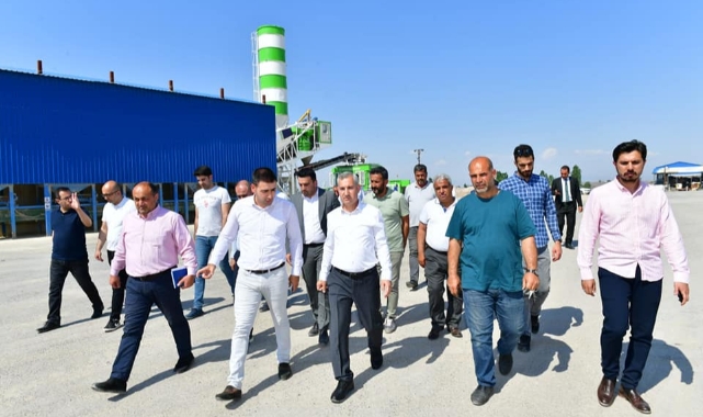 ‘Kilit Parke Taşı Üretim Tesisi’ Hizmete Girdi