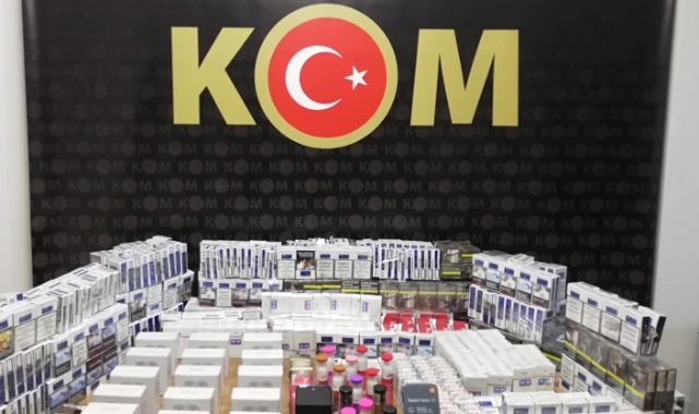 Malatya’da Gümrük Kaçağı Ürünler Ele Geçirildi