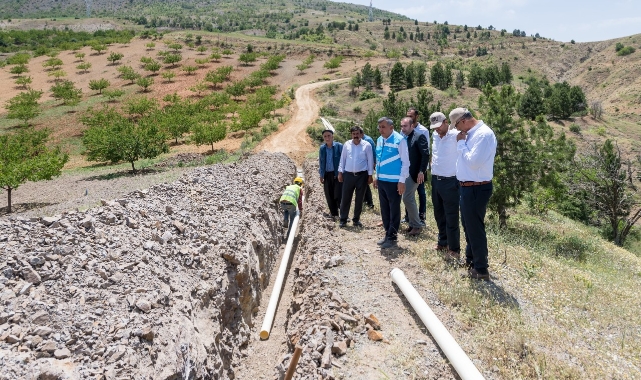 MASKİ Genel Müdürü Mert, Hısartepe’de Devam Eden İçme Suyu Çalışmalarını İnceledi