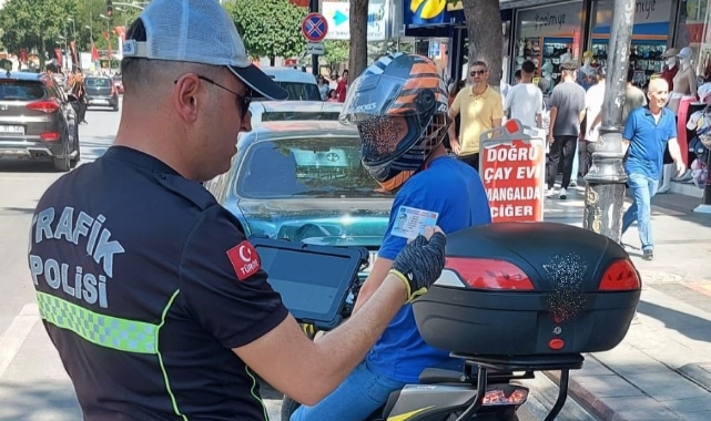 Motosiklet ve Sürücülerine Yönelik Denetim Yapıldı