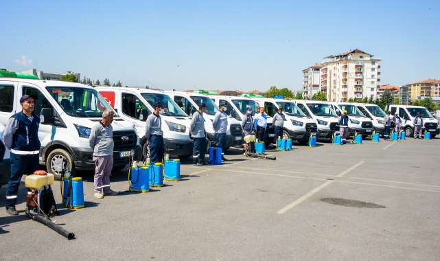 Yaz Dönemi İlaçlama Çalışmaları Sürüyor