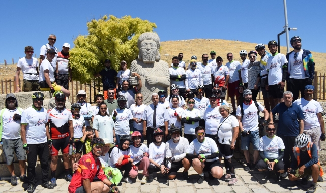 200 Bisikletli Malatya Tarihini Tanımak İçin Malatya’da