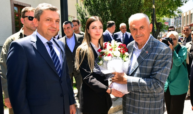 AK Parti Genel Başkan Vekili Yıldırım, Malatya Valiliğini Ziyaret Etti