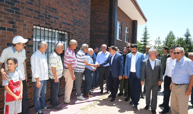 Başkan Gürkan, Hekimhan’da Mahalle Ziyaretlerinde Bulundu