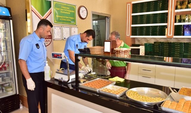 Kurban Bayramı Öncesi Tatlıcılar Denetlendi