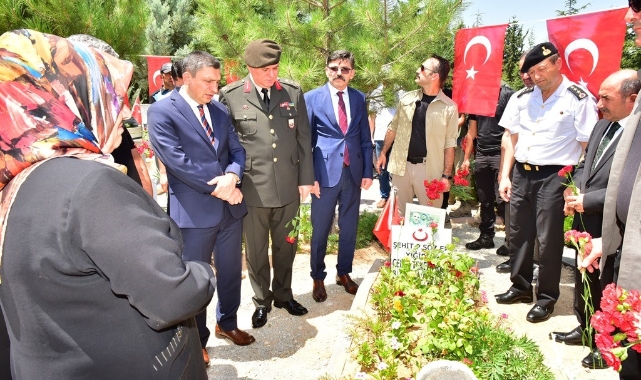 Kurban Bayramında Şehitlerimiz ve Şehit Aileleri Unutulmadı