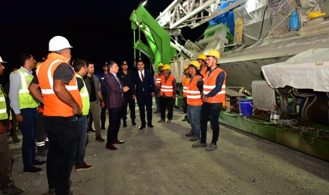 Vali Şahin, Arguvan’da İncelemelerde Bulundu