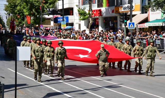 30 Ağustos Zafer Bayramı Coşkuyla Kutlandı