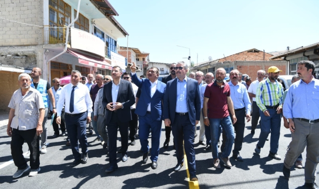 Başkan Gürkan, Ayvalı Mahallesinde İncelemelerde Bulundu