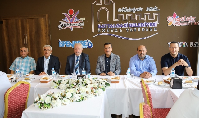 Battalgazi Kaymakamı Duran’a Veda Yemeği Verildi