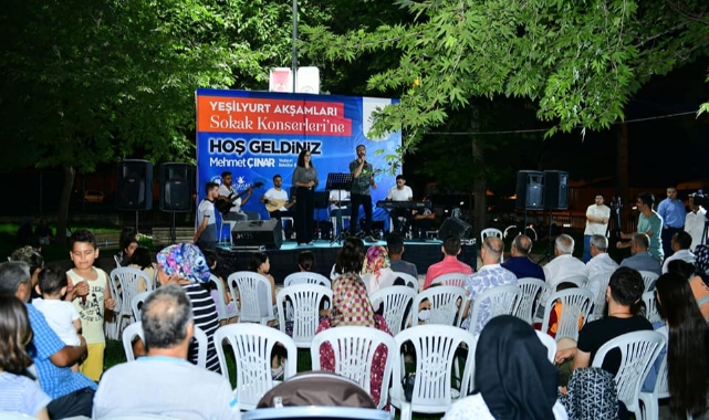 “Yeşilyurt Akşamları, Sokak Konserlerimizle Bir Başka Güzel”