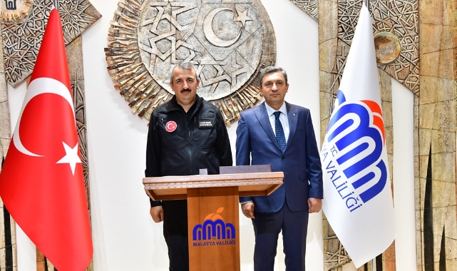 AFAD Başkanı Vali Sezer, Malatya&#039;da İncelemelerde Bulundu