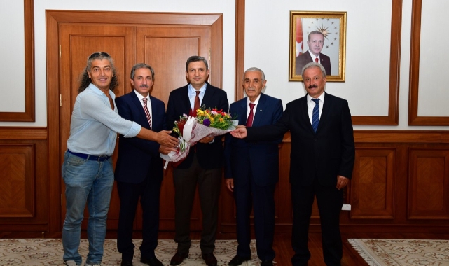 Ahi Heyeti, Vali Hulusi Şahin’i Ziyaret Etti