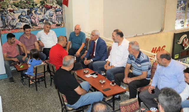 Başkan Güder, Güne Esnaf Ziyaretiyle Başladı