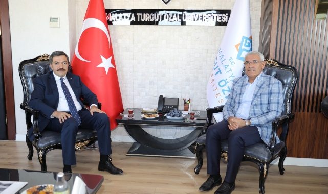 Başkan Güder, Rektör Bentli’ye Hayırlı Olsun Ziyaretinde Bulundu