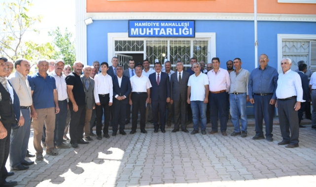 Başkan Gürkan, Hamidiye’de Hizmet ve Yatırımları İnceledi