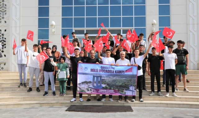 Battalgazili Gençler Milli Mücadele Kampına Uğurlandı