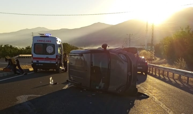Malatya'da Meydana Gelen Trafik  Kazasında 5 Kişi Yaralandı