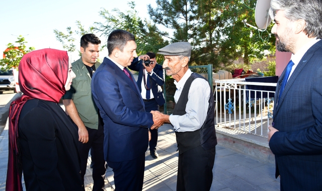 Vali Şahin Yazıhan İlçesinde İncelemelerde Bulundu