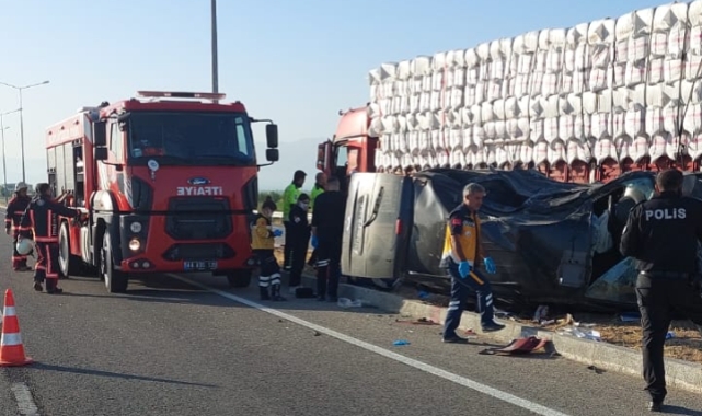 Yazıhan'da Meydana Gelen Trafik Kazasında 2 Kişi Hayatını Kaybetti