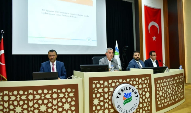 Yeşilyurt Belediye Meclisi Eylül Ayı Toplantılarına Başladı