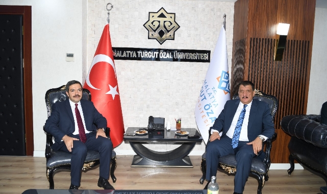 Başkan Gürkan, Rektör Bentli’ye Hayırlı Olsun Ziyaretinde Bulundu