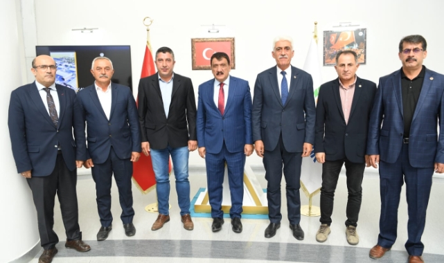 Başkan Gürkan, Ziraat Odaları Başkanlarıyla Bir Araya Geldi