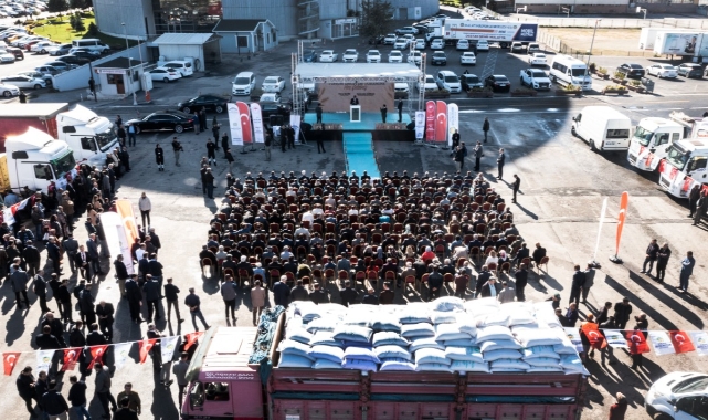 Çiftçilere Buğday ve Arpa Tohumu Dağıtımı Yapıldı