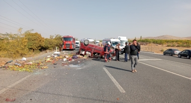 Malatya’da Meydana Gelen Trafik Kazasında 2 Kişi Yaralandı