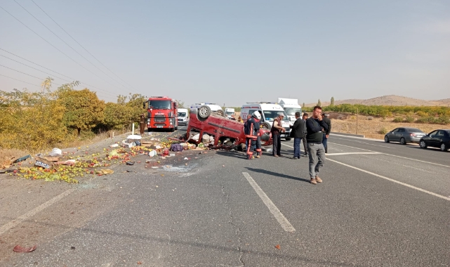 Malatya’da Meydana Gelen Trafik Kazasında 2 Kişi Yaralandı