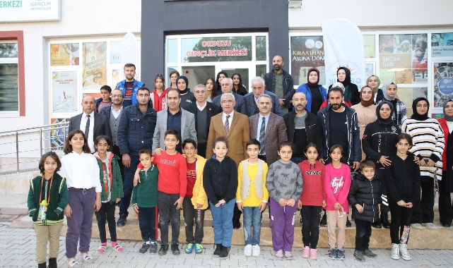 Başkan Güder, Orduzu Gençlik Merkezi’ni Gezdi