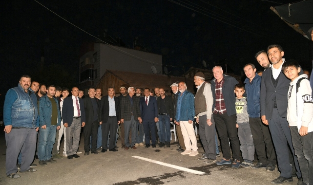 Başkan Gürkan, Orduzu Mahallesini Ziyaret Etti