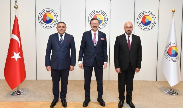 Malatya TSO Heyeti, TOBB Başkanı Hisarcıklıoğlu’nu Ziyaret Etti