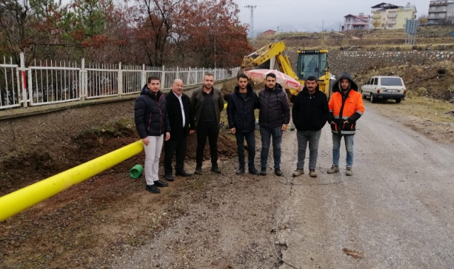 Arapgir İlçesi Doğalgaza Kavuşuyor