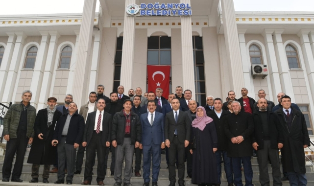 Başkan Gürkan Doğanyol’da Muhtarlarla Bir Araya Geldi