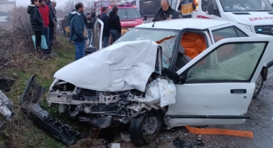 Trafik Kazasında 3 Kişi Yaralandı