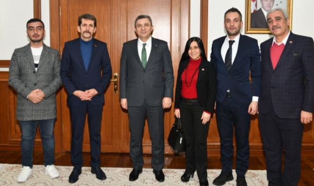 ABYB Malatya Şube Yönetimi, Vali Şahin’i Ziyaret Etti