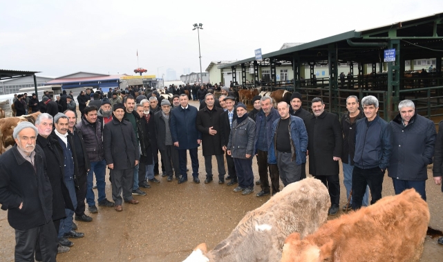 Başkan Özcan, Yetiştiricilerle Bir Araya Geldi