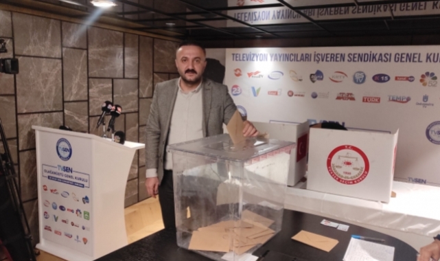 ERTV Genel Yayın Yönetmeni Eren, TV-SEN Genel Başkan Yardımcısı Oldu