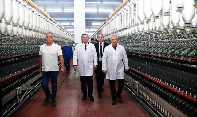 Vali Şahin Firma Ziyaretlerine Devam Ediyor