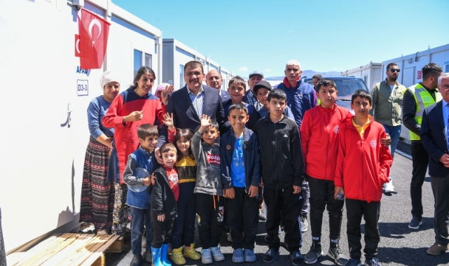 Başkan Gürkan, Teknopark Konteyner Kenti Ziyaret Etti