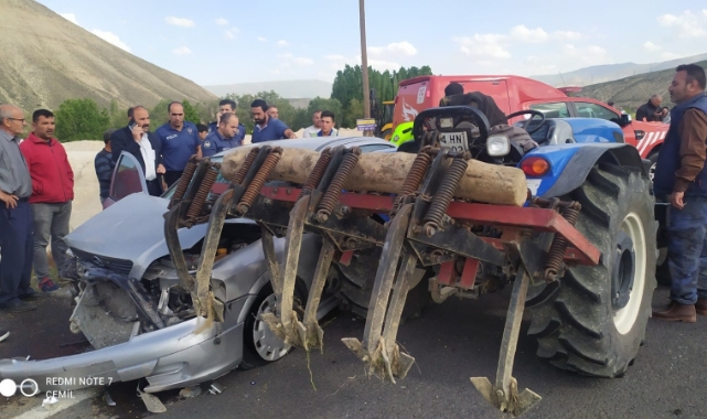 Darende'da Yaşanan Trafik Kazasında 1 Kişi Öldü, 1 Kişi de Ağır Yaralandı