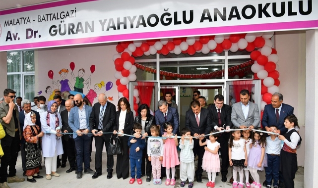 Av. Dr. Güran Yahyaoğlu Anaokulu Açılışı Törenle Yapıldı