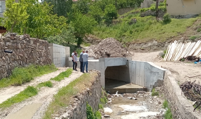 Darende’de Köprü Çalışmaları Başladı
