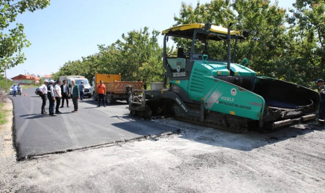 “İlçe Genelinde Asfalt Serimlerini Bu Yıl Bitirmeyi Hedefliyoruz”